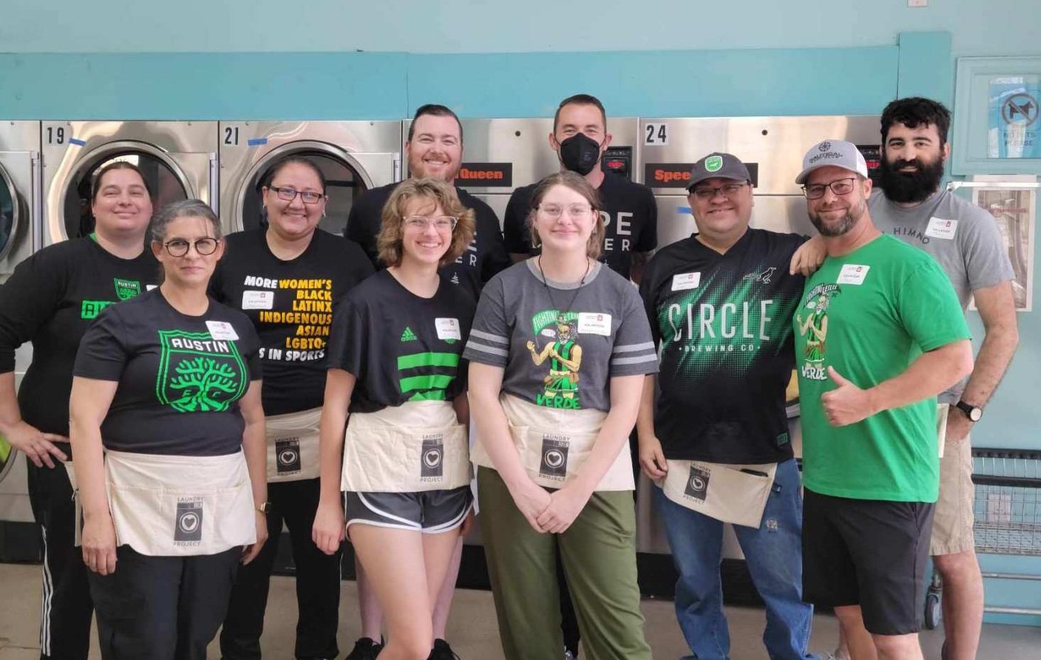 The Laundry Project campaign