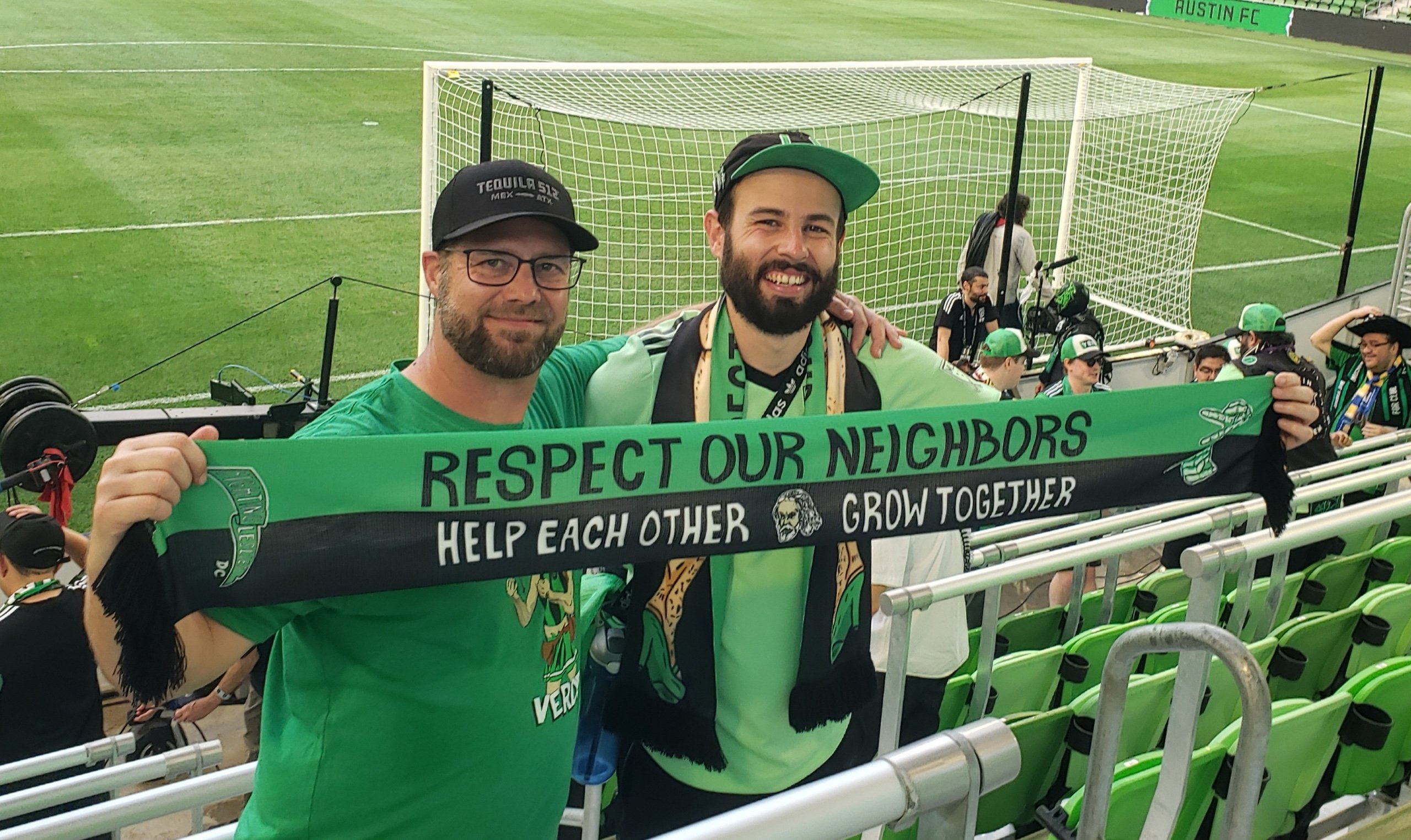 The original scarf, south end
